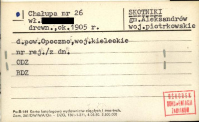 chałupa, skan 1