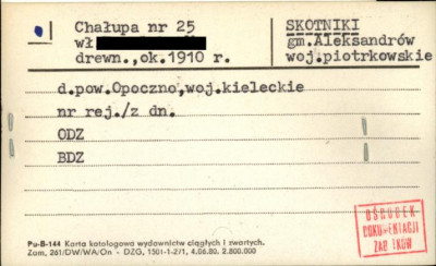 chałupa, skan 1