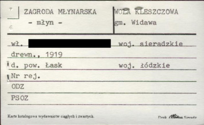 młyn - zagroda młynarska, skan 1