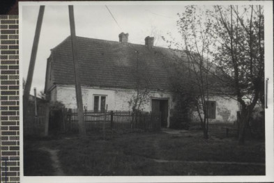 zespół dworski nr I, czworak, skan 2