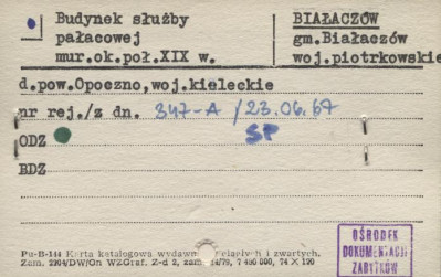 budynek służby pałacowej, skan 1