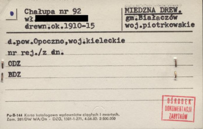 chałupa, skan 1