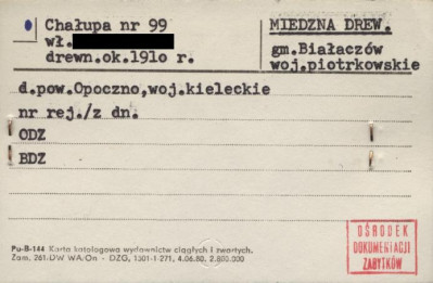 chałupa, skan 1