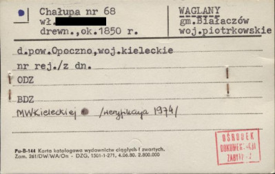 chałupa, skan 1