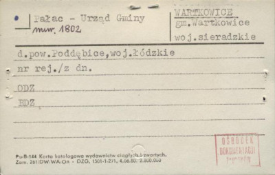 pałac - urząd gminy, skan 1