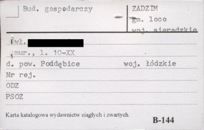 budynek gospodarczy, skan 1