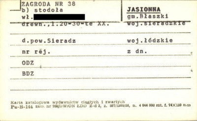 stodoła - zagroda, skan 1