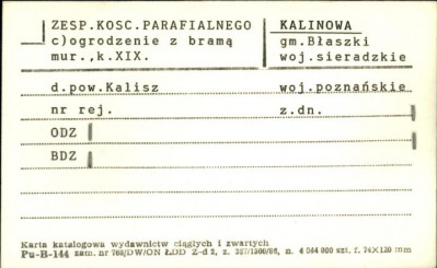 ogrodzenie z bramą - zespół kościoła par., skan 1
