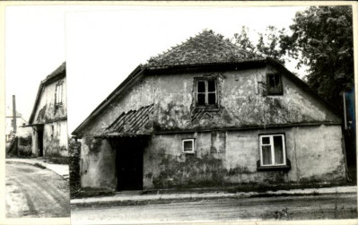 oficyna lub rządcówka - zespół dworski, skan 3