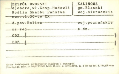 obora - zespół dworski, skan 1
