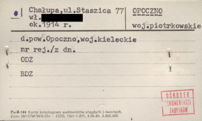chałupa, skan 1