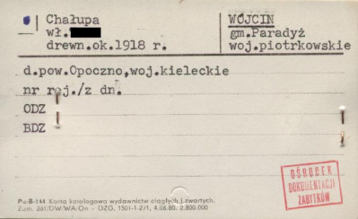 chałupa, skan 1