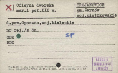 oficyna dworska, skan 1