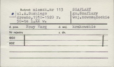 budynek mieszkalny, skan 1