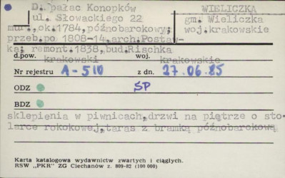 pałac Konopków, skan 1