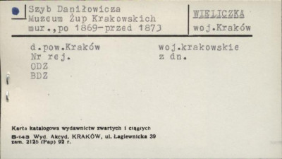 szyb Daniłowicza, skan 1