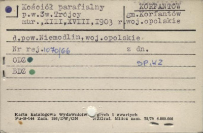 kościół parafialny pw. św. Trójcy, skan 1