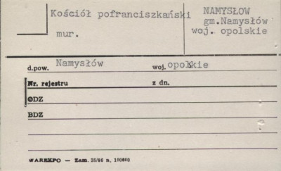 kościół franciszkanów, skan 2