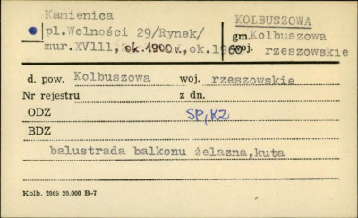 kamienica, skan 1