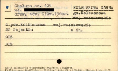 chałupa, skan 1