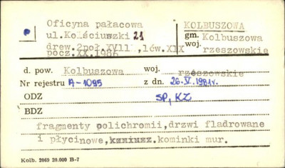 oficyna pałacowa, skan 1