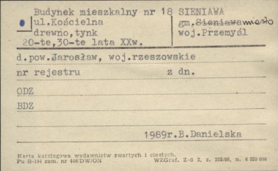 budynek mieszkalny, skan 1