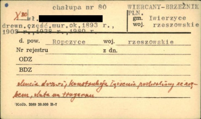 chałupa, skan 1