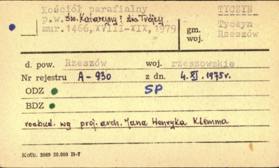kościół parafialny p.w. św. Katarzyny i św. Trójcy, skan 1
