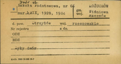 dwór, ob. szkoła podstawowa, skan 1