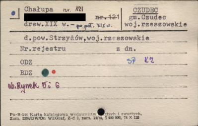chałupa, skan 1