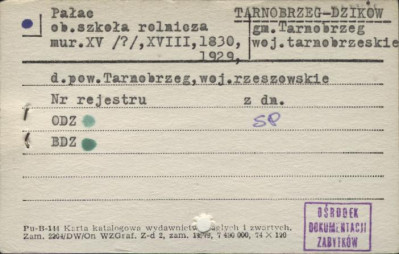 pałac, ob. szkoła rolnicza, skan 1