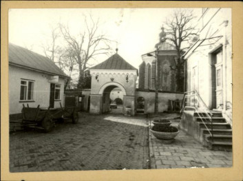 ogrodzenie z bramką, skan 3