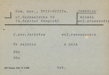 dom, d. Szpital Ubogich, skan 2