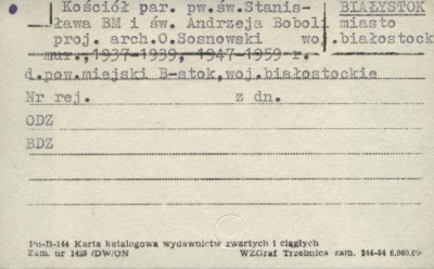 kościół par. pw. św. Stanisława BM i św. Andrzeja Boboli, skan 1