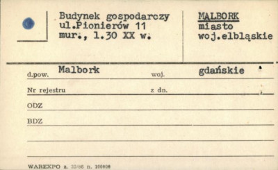 budynek gospodarczy, skan 1