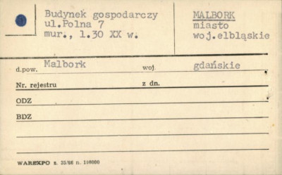 budynek gospodarczy, skan 1