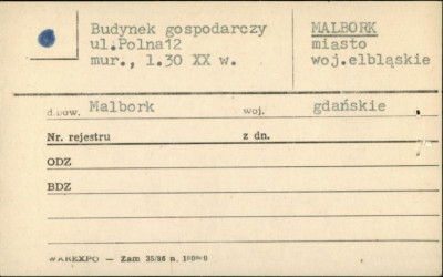 budynek gospodarczy, skan 1