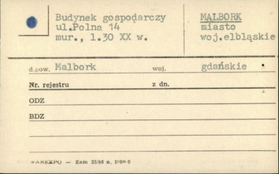 budynek gospodarczy, skan 1