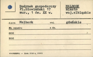 budynek gospodarczy, skan 1