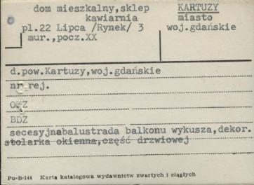 dom mieszkalny, sklep, kawiarnia, skan 1