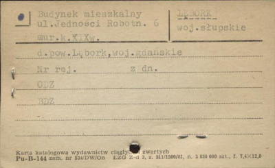 budynek mieszkalny, skan 1