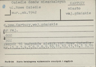 osiedle domów mieszkalnych, skan 1