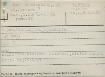 dom mieszkalny, PZU, skan 1