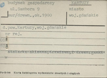 budynek gospodarczy, skan 1