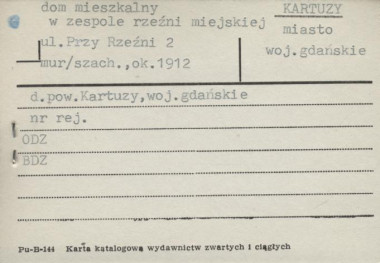 dom mieszkalny w zespole rzeźni miejskiej, skan 1