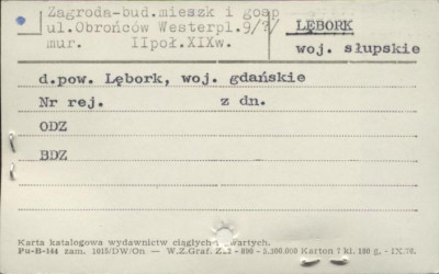 zagroda - budynek mieszk. i gosp., skan 1