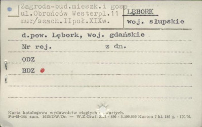 zagroda - budynek mieszk. i gosp., skan 1