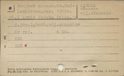 budynek mieszk. ob. nadleśnictwo, skan 1