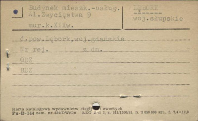 budynek mieszkalno-usługowy, skan 1