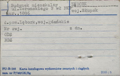 budynek mieszkalny, skan 1